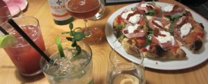 Gourmet Pizza Restaurant i Genova okt. 2015